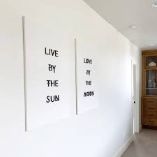Check spelling or type a new query. Diy Boho Wall Art Live By The Sun Love By The Moon Canvas