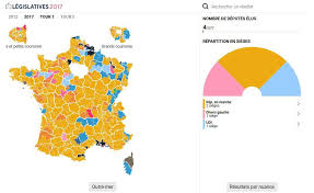 Elections Legislatives 2017 La Carte Des Resultats