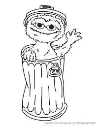 To get more image relevant to the sheet right above you your kids can check the below related images section on the bottom of the page or simply browsing by category. Oscar The Grouch Coloring Pages Kids Games Central