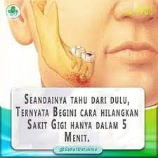 Sehingga orang yang sakit gigi agak resah mencari obat sakit gigi paling ampuh. Obat Sakit Gigi Cespleng
