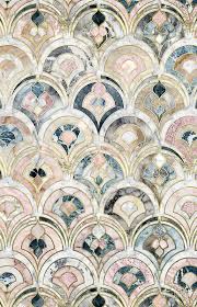 Art Deco Marble Tiles In Soft Pastels Case Skin For Samsung Galaxy By Micklyn Art Deco Tiles Pastel Poster Art Deco