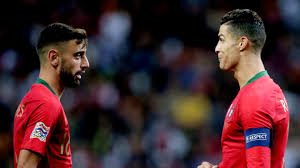 He's only here for two more hours before he flies out to burundi. He Doesn T Jump He Flies Bruno Fernandes Hails Manchester United Legend Cristiano Ronaldo