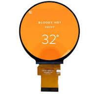 High Resolution 480*480 IPS TFT LCD Module Custom 2.76 2.8 Inch Circular  LCD Display Capacitive Touch Screen for Home Appliances