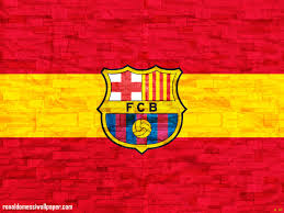 Under the bourbon dynasty in the 17th and 18th centuries, spanish flags were generally white and bore versions of the coat of arms that the red and gold colours are traditional but have no official symbolic interpretation. Fc Barcelona Wallpaper Hd Soccer Desktop Hd Wallpapers Fc Barcelona Spain Flag 1600x1200 Wallpaper Teahub Io