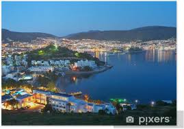 Bodrum nova apart hotel 0. Plakat Nocny Widok Z Bodrum Turcja Pixers Zyjemy By Zmieniac