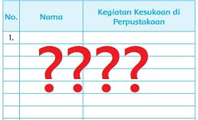 Sementara buku buku yang ada di indonesia ini adalah bahasa indonesia. Ayo Coba Cari Informasi Tentang Kegiatan Kesukaan Teman Temanmu Ketika Pergi Ke Perpustakaan