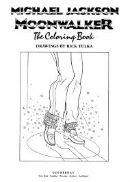 Pin On Moonwalker Color Book