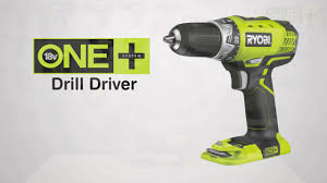 Ryobi One 18v Drill Driver Introduction Video Youtube