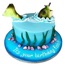 Depending on the species will determine what stages and names a baby fish are referenced by. Fishing Birthday Cake