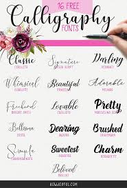 Fontget.com has the largest selection of calligraphy fonts. Top 16 Free Calligraphy Fonts Hand Lettering In 2021
