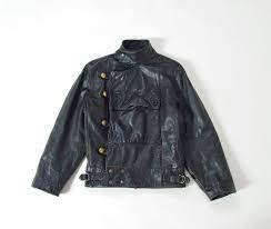 Vintage Petroff Dispatch Leather Biker Jacket Swedish Army Motorcycle Outerwear Military Moto Jacket Size S Military Moto Jacket Vintage Leather Jacket Jackets