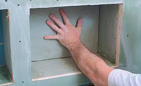 Vorwandelement Verkleiden Selbst De Vorwand Badezimmer Ablage Badezimmer Nischen
