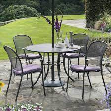 Kettler Caredo 4 Seat Set Kcgcarset02 The Range Garden Furniture Metal Garden Furniture Garden Furniture Sets