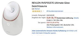 Braun Silk Epil 5 5 541 Wet Dry Revlon Rvsp3537e Ultimate Glow Gesichtssauna Einkaufen Drogerie Und Gesicht