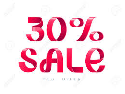 It doesn't mean it can't be done, and it's still right to do so, since it is. Sale 30 Percent Off Stock Photo Picture And Royalty Free Image Image 103079203