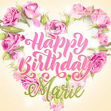 The 5'9 actress's first memorable role was opposite john. Pink Rose Heart Shaped Bouquet Happy Birthday Card For Marie Download On Funimada Com