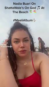 Nadia Buari On ShattaWale’s On God 🎵 At The Beach 🏝️ 🏖️ #maaliAlbum