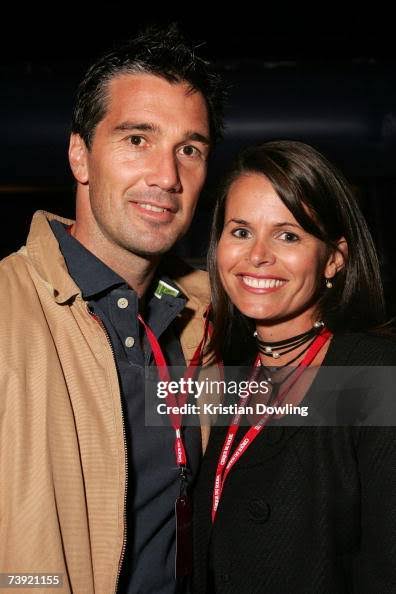 Former AFL Footballer Stephen Silvagni and wife Jo Silvagni attend... News Photo - Getty Images