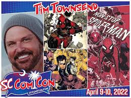 Hope to see some of you this weekend! #southcarolinacomiccon #marvelcomics  #timtownsend