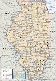Northern illinois & indiana counties/cities by jeff wiegers. State And County Maps Of Illinois