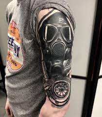 Alternative lifestyles can be succinctly and decadently represented by gas mask tattoos for guys. 15 Top Gas Mask Tattoo Design Ideas For Girls And Men In 2020