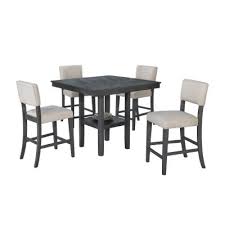 Buy tables on costway, shop dinning tables, folding tables, tables & desks and enjoy savings and discounts with fast, free shipping. Counter Height 35 36 In Dining Room Sets Kitchen Dining Room Furniture The Home Depot