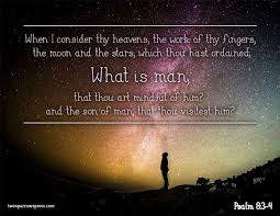 Psalm 8 3 4 Psalms Bible Knowledge The Son Of Man