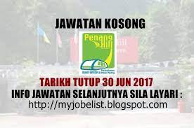16 july 2020 iklan la… Jawatan Kosong Di Perbadanan Bukit Bendera Pulau Pinang 30 Jun 2017
