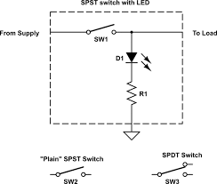 There are only three connections to be made then flows to the common terminal on one switch using a (colored) white wire. Spst Rocker Switch Wiring For Led Strip Electrical Engineering Stack Exchange