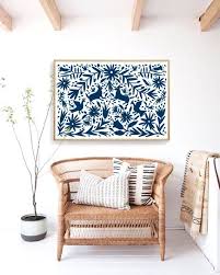 Large Wall Art Otomi Mexico Otomi Hanging Mexican Folk Etsy Wall Decor Printables Otomi Art Mexican Folk Art Painting