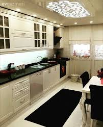 Okan Brain Black And White Glamorous Cuisine Ic Tasarim Mutfak Beyaz Mutfaklar Mutfak