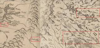 Sjøkart til båtsport, turkart til tur og jakt, veikart og topografiske kart. Semisjerfi Samiske Plassnavn Fra Omradene Naert Trondelag Norge Og Svenske Lappmarker Gammelt Kart Fra 1626 Swedish Lappmark And Areas In Sor Trondelag County Norway Vintage World Maps Map