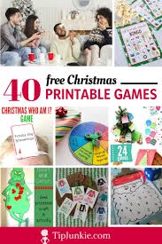 Download 40 Free Printable Christmas Party Games Tip Junkie PSD Mockup Templates