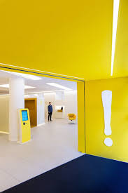 Chebanca Verona 2014 Modourbano Yellow Interior Interior Architecture Office Interiors