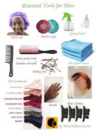 All The Basic Tools You Ll Need To Take Good Care Of Your Hair Nenonatural Natural Hair Styles Natural Hair Care Black Hair Care