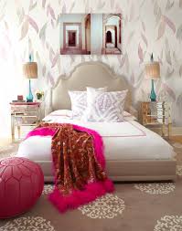 .room ideas will transform your space from a boring room into a cute and organized dorm room this post shows you the 26 best dorm room ideas to give you inspiration to have the cutest dorm on. Girl S Bedroom By Brett Design With Feathers Wallpaper Contemporary Bedroom New York By Brett Design Houzz