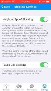 Apr 17, 2019 · in the robokiller app (recommended): Robokiller Hey Robokiller Users You Can Now Use Our Pause Call Blocking Feature To Temporarily Disable Call Blocking Here S How Facebook