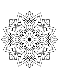 Color online with this game to color mandalas coloring pages and you will be able to share and to create your own gallery online. Floral Mandala Coloring Page 1001coloring Com