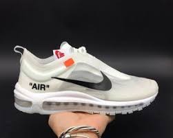 Nike Air Max 97 Mens Black And White Nike X Off White Air Max 97 White Black Sneakers Men Fashion Stylish Sneakers Sneakers Fashion