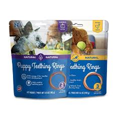 N bone puppy teething ring pumpkin flavor. N Bone Puppy Teething Ring 3 Pack Muttropolis