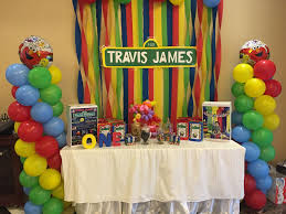 Baby Boy 3rd Birthday Decoration Ideas For Boy Sesame Street Candy Buffet Sesame Street Birthday Party Ideas Sesame Street First Birthda Baby Boy Birthday Boy Birthday Parties Sesame Street Birthday Party
