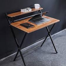 Amazon Com Jiwu 2 Style Folding Study Desk For Small Space Home Corner Desks Simple Computer Desk Lapt Simple Computer Desk Desks For Small Spaces Simple Desk