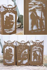 Pirates Of The Caribbean Paper Lantern Designs By Miss Mandee Dead Men Tell No Tales My Newest Disney Paper Lanterns Hero Crafts Pirates Of The Caribbean