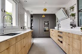 Cuisine Parallele Inspirations Pour Amenager Une Cuisine En Face A Face Appartement Appartement Paris Cuisine Appartement