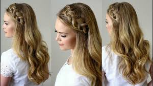 Bohemian and sophisticated, the braid headband is a hairstyle easy to make and wear in all circumstances. Dutch Headband Braid Tutorial Missy Sue Youtube