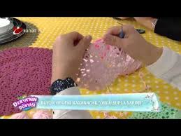 Orgu Supla Yapimi Derya Baykal Youtube Knitting Videos Crochet For Home Crochet Videos