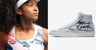 Naomi osaka reasserted her position as the queen of the hard court with a straight sets victory over the american jennifer brady in the australian open final. Naomi Osaka X Cdg X Nike Blazer Mid Release Info