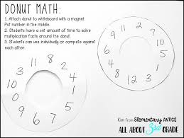Donut Math Is Such A Fun Interactive And Easy Game For Your Kids To Practice Their Multiplication Facts Multiplication Facts Multiplication Math