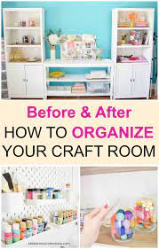 Craft Room Organization Learn How To Organize Your Craft Space In 3 Days Craft Storage Ideas For Small Spaces Craft Room Storage Small Craft Rooms
