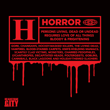 Rated H For Horror Headstone City